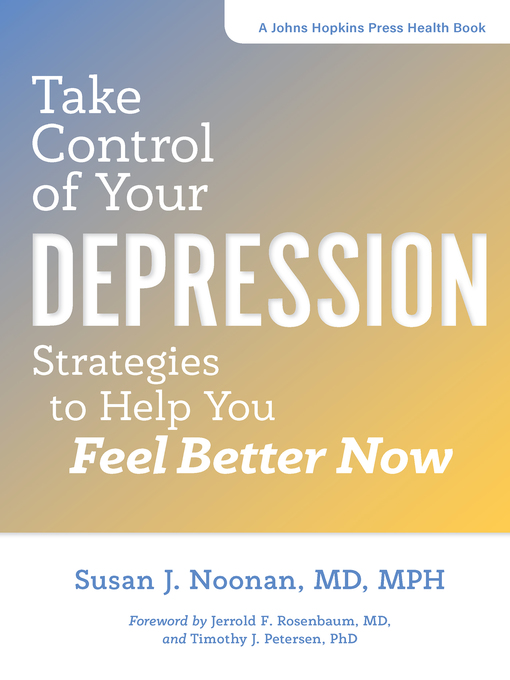 Title details for Take Control of Your Depression by Susan J. Noonan - Available